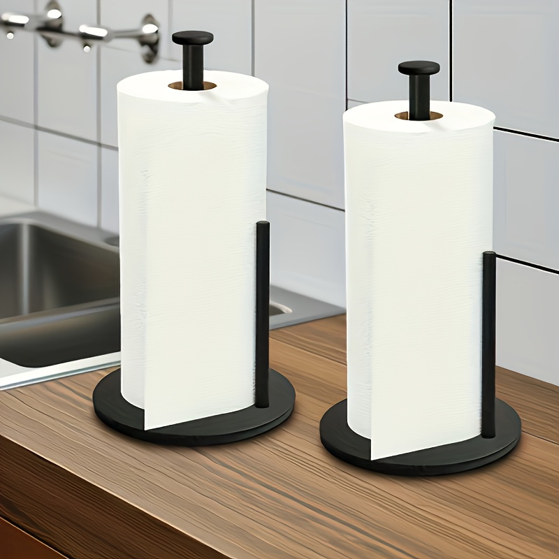 Kitchen Baking Paper Holder - Stainless Steel Kitchen Roll Holder with