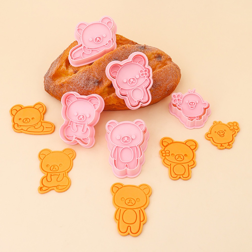 Kitchen Baking Items - Cookie Cutters Cartoon Bear Biscuit Mold