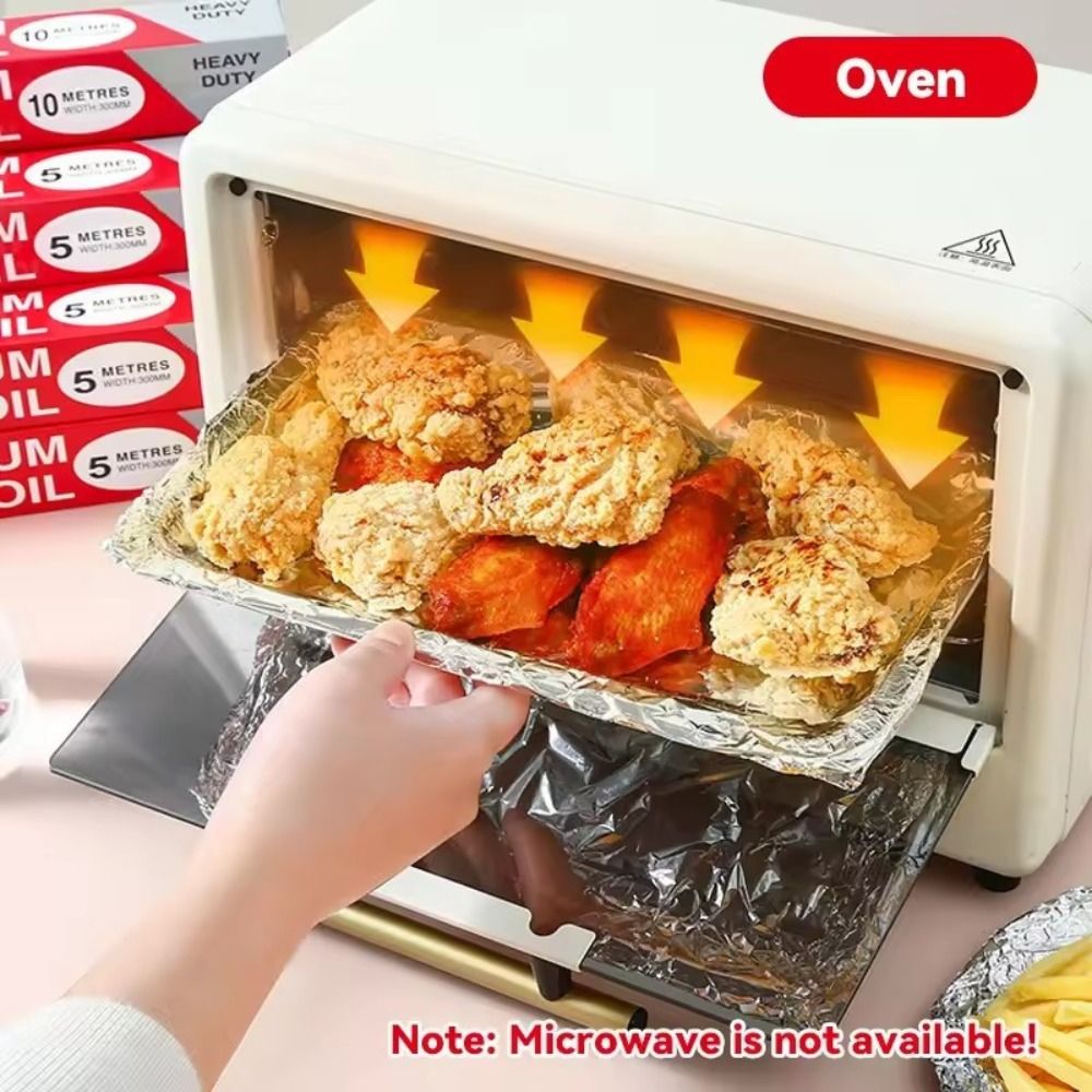 Disposable Tin Foil Paper Kitc - Kitchen Roll Baking recension och pris