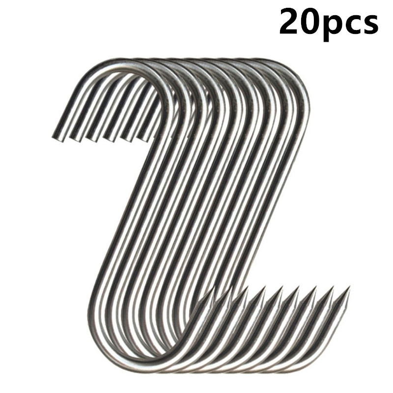 Stainless Steel S Hooks with S - Kitchen Baking Utensils recension och pris
