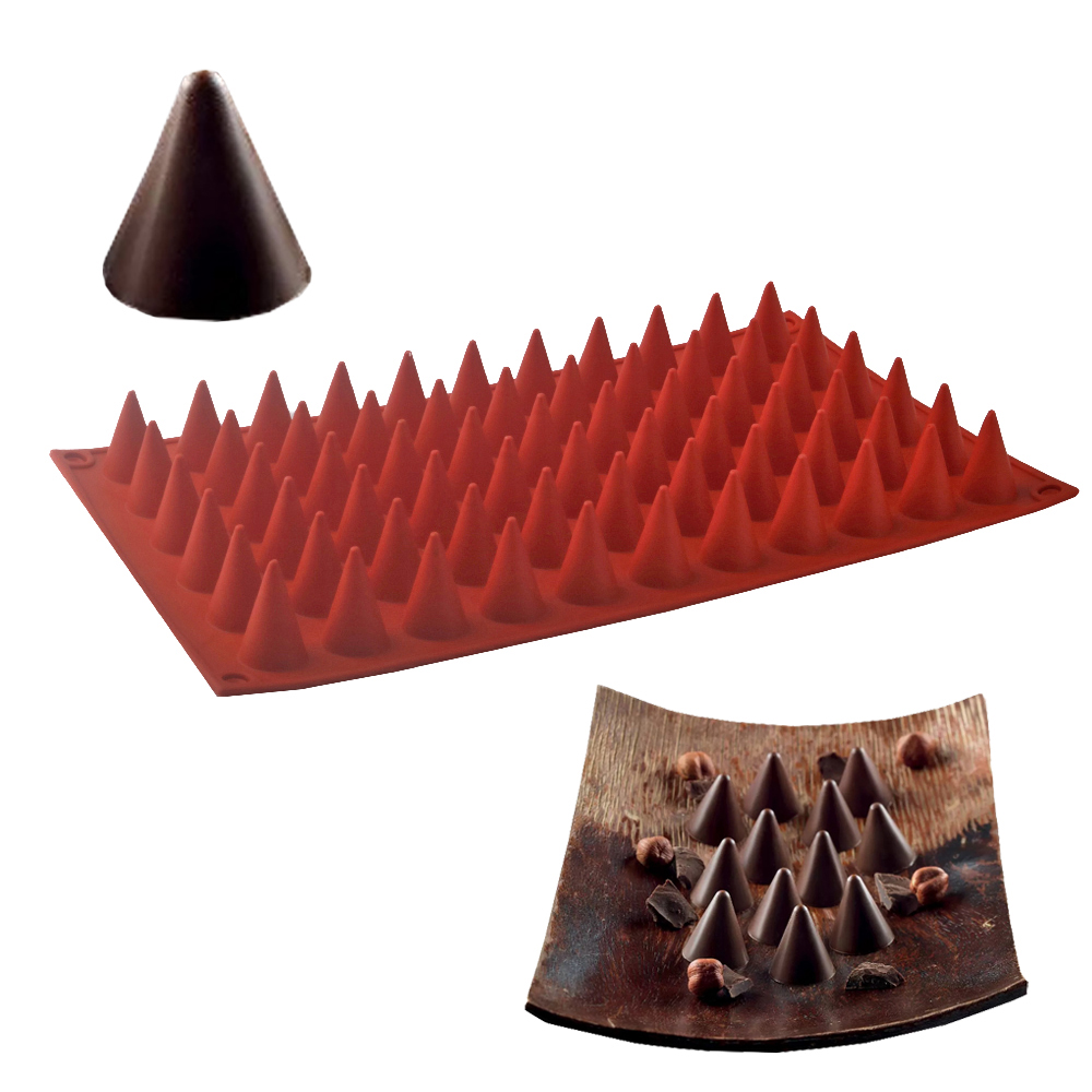 66-Cells Cone Chocolate Baking - Kitchen Baking Items recension och pris