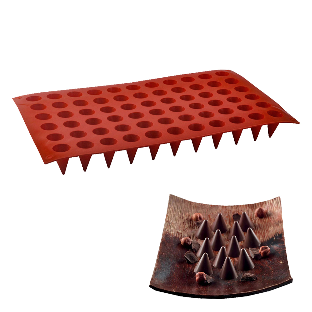 66-Cells Cone Chocolate Baking - Kitchen Baking Items recension och pris