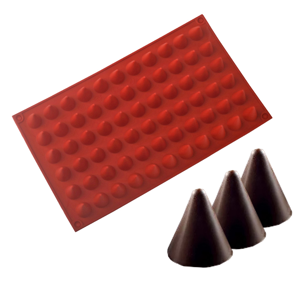 66-Cells Cone Chocolate Baking - Kitchen Baking Items recension och pris