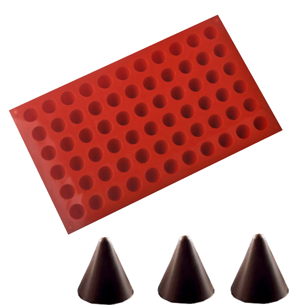 66-Cells Cone Chocolate Baking - Kitchen Baking Items recension och pris