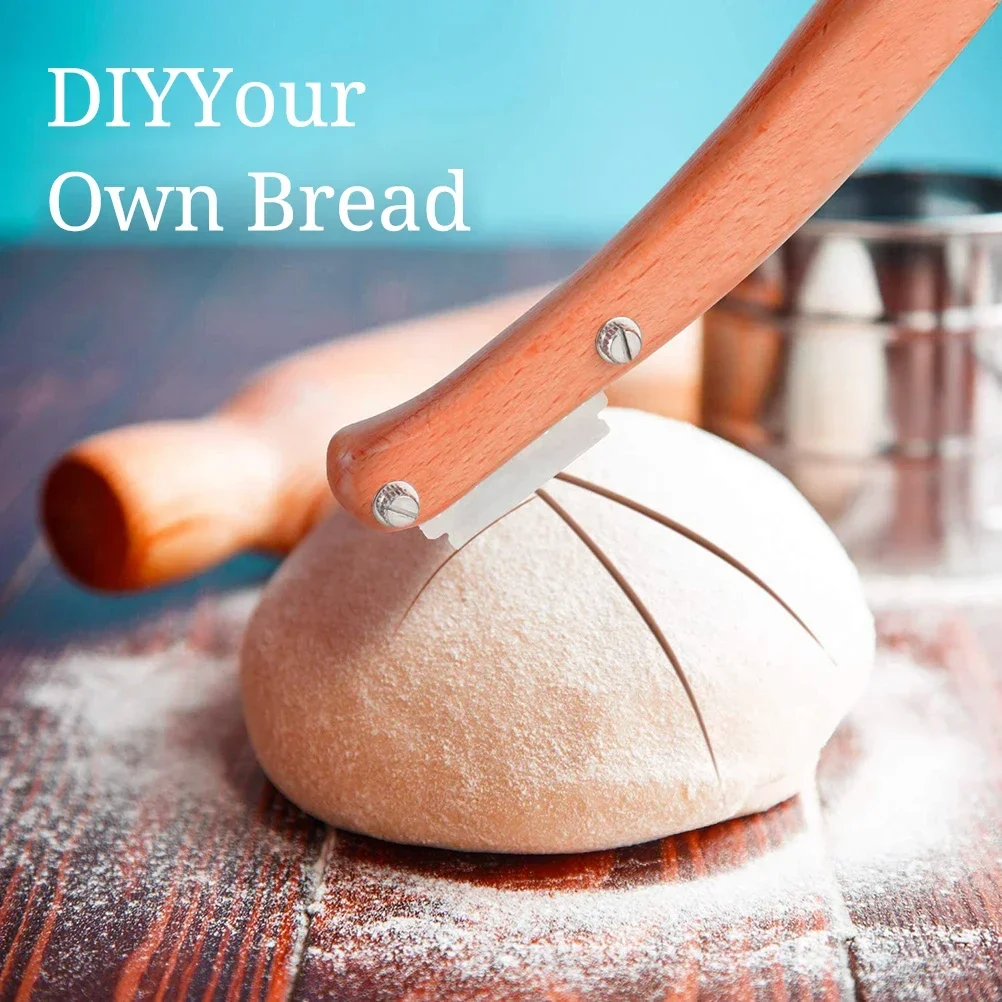 Bread Cutter Lame Wooden Handl - Bread Lame Scoring recension och pris
