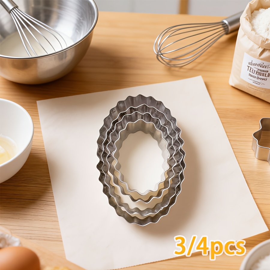 Stainless steel wavy egg shape - Kitchen Baking Utensils recension och pris