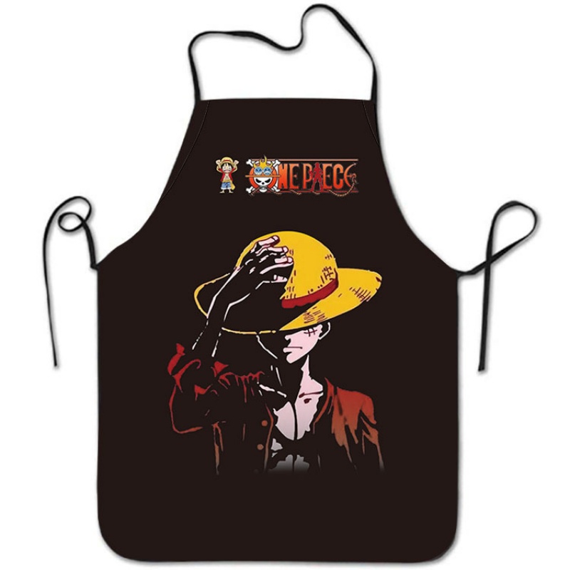 One Pieces Luffy Apron Printed - Kitchen Baking Items recension och pris