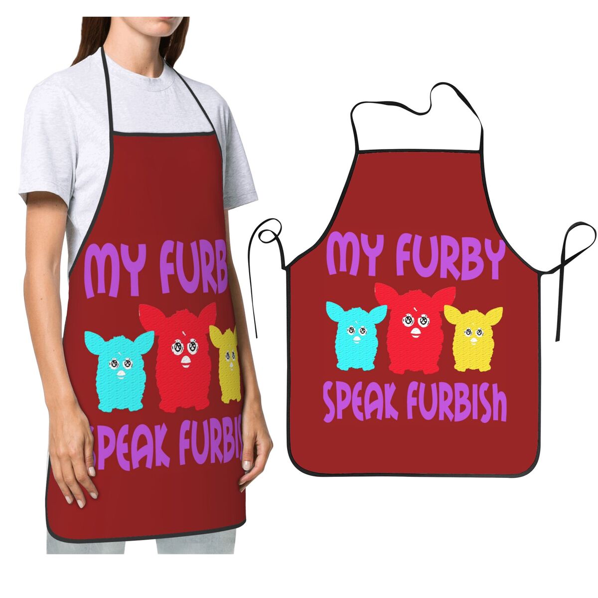 Nightmare Furby Cartoon Robot  - Kitchen Robot Baking recension och pris