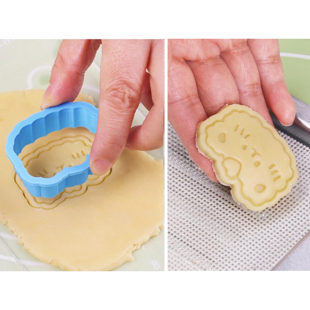 Cookie Mold Stamp Cartoon Saus - Kitchen Baking Items recension och pris