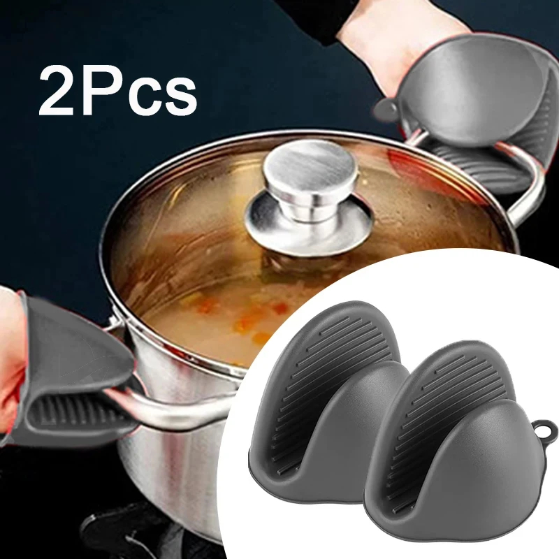 2pcs Mini Oven Gloves Silicone - Kitchen Baking Rack recension och pris