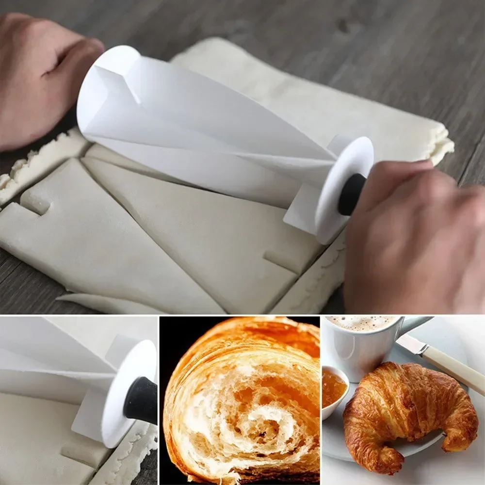 1pc Croissant Dough Cutter Pla - Kitchen Roll Baking recension och pris