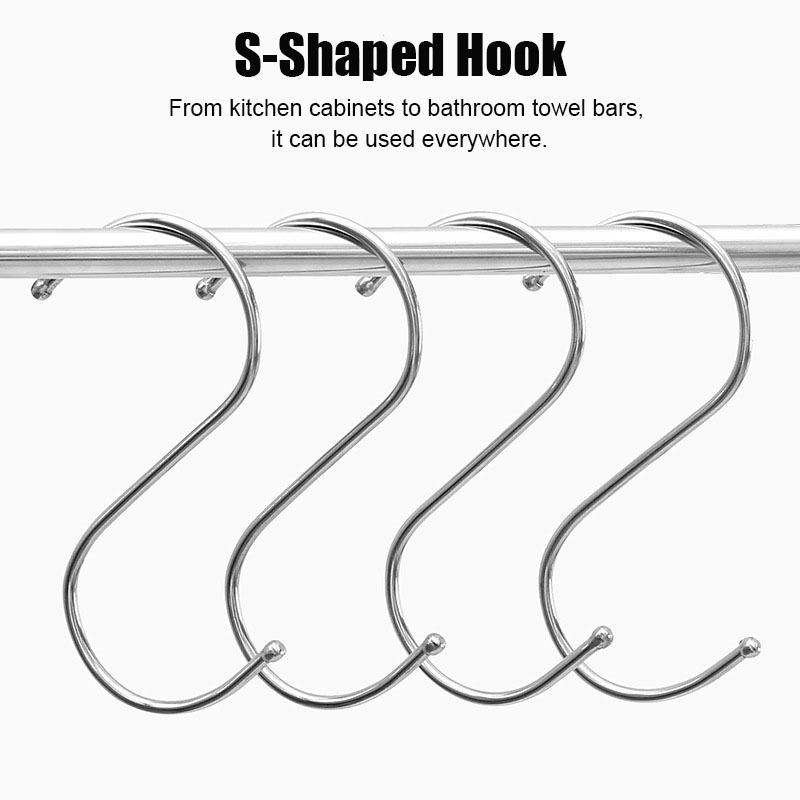 Stainless Steel S Hooks Bathro - Kitchen Baking Rack recension och pris