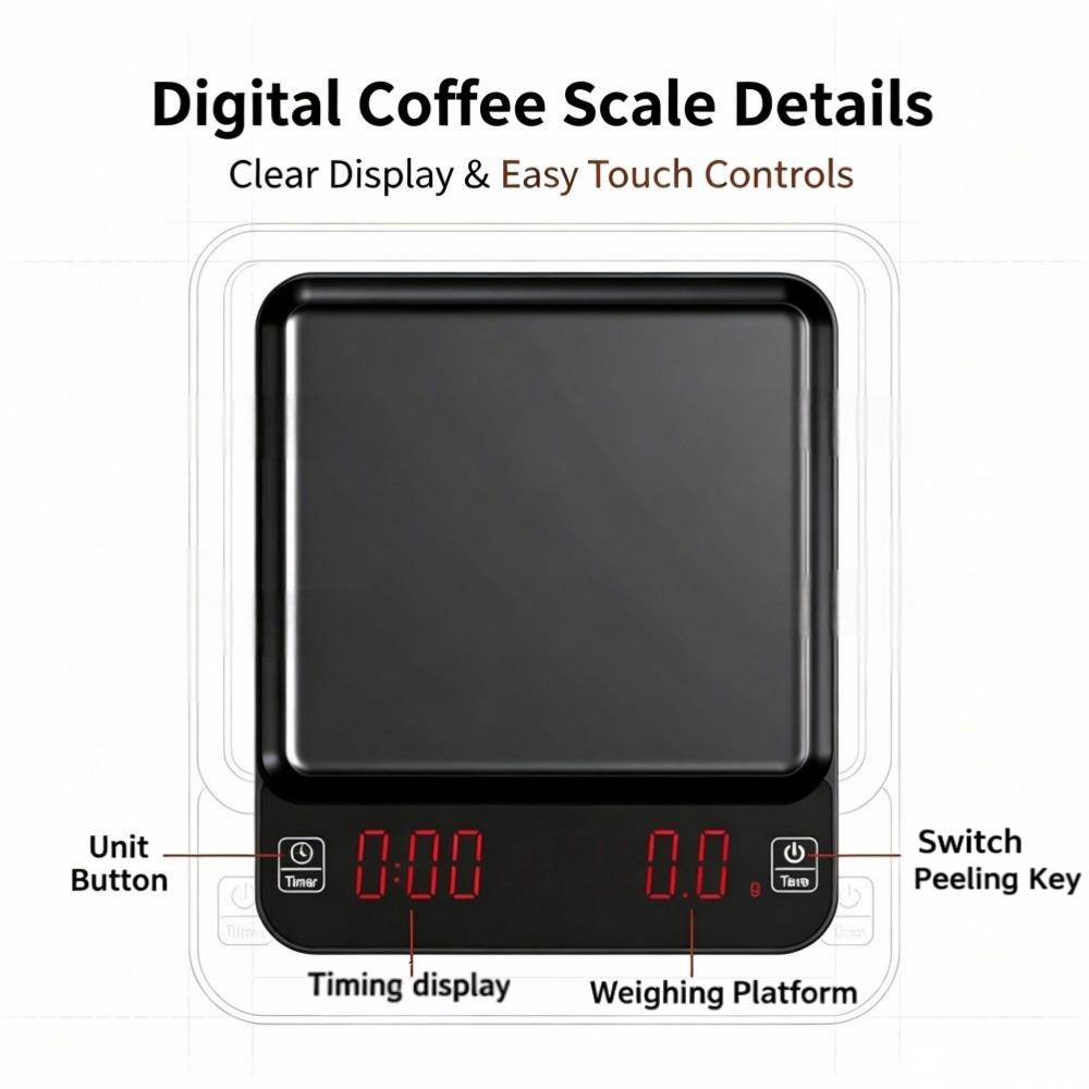 3kg/0.1g High Precision Digita - Baking In Kitchen recension och pris