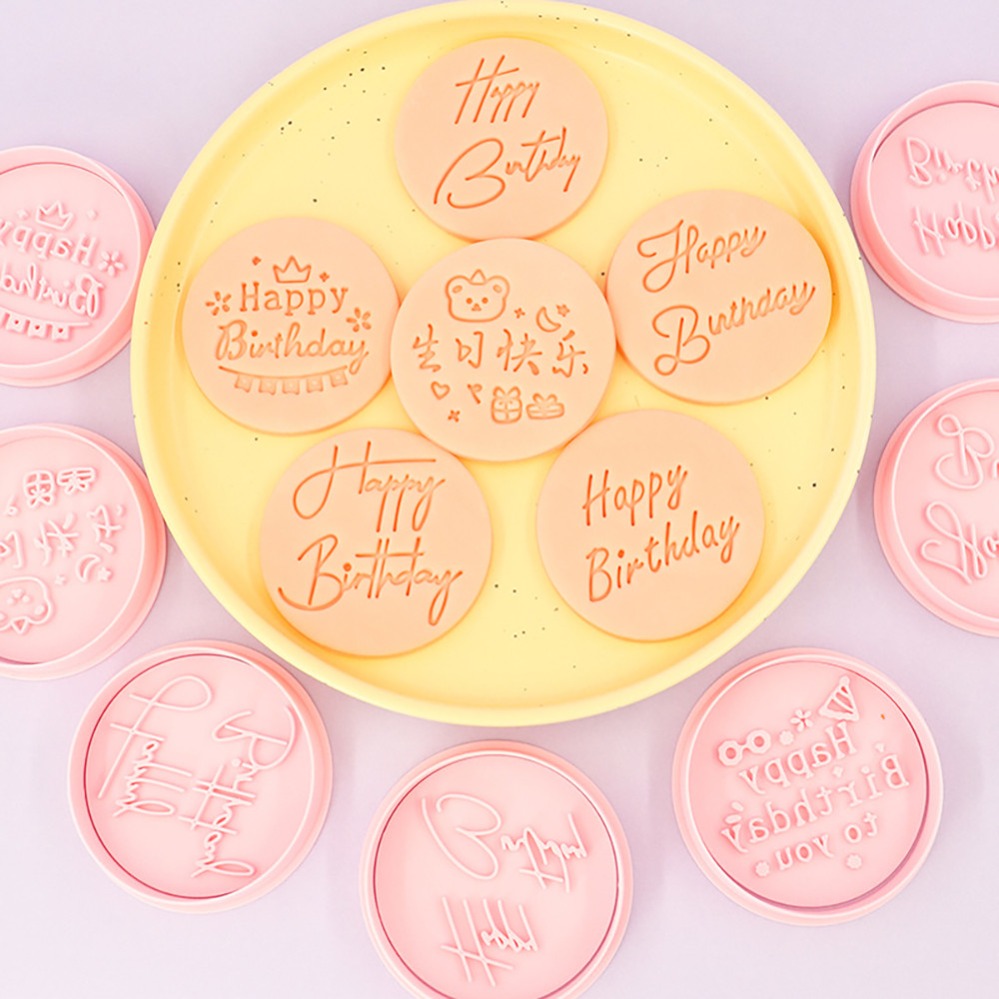 Happy Birthday Cookie Cutters  - Kitchen Baking Items recension och pris