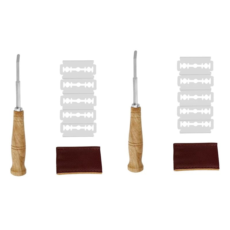 A67K-2Set Bread Lame Knife Sou - Bread Lame Scoring recension och pris
