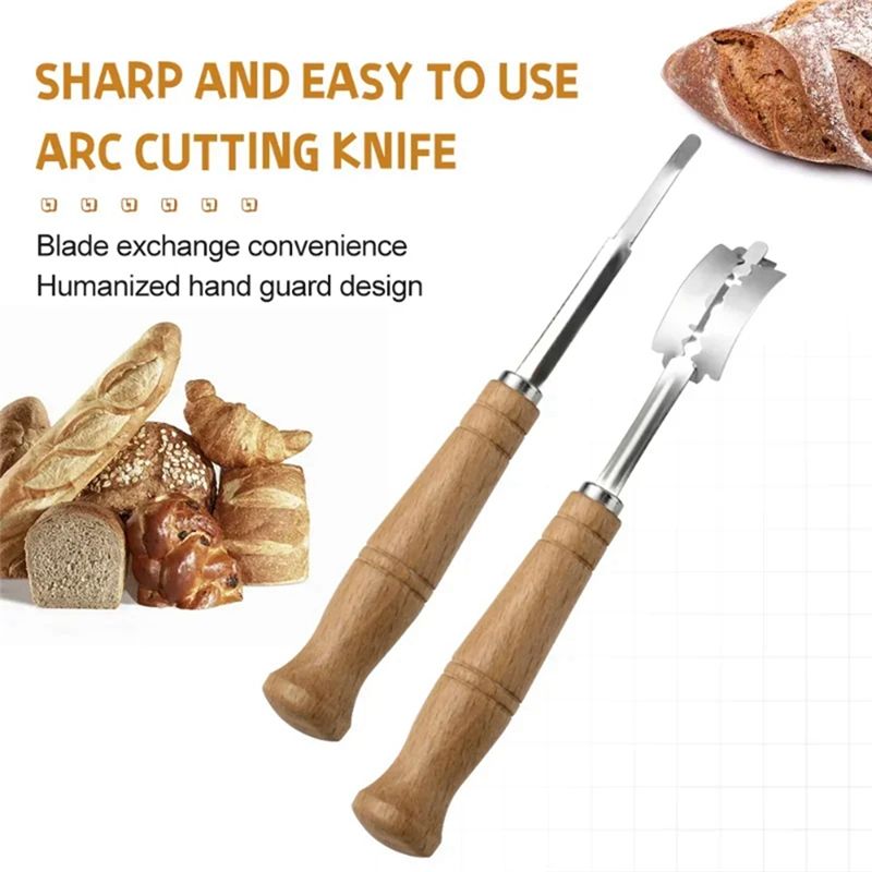 A67K-2Set Bread Lame Knife Sou - Bread Lame Scoring recension och pris