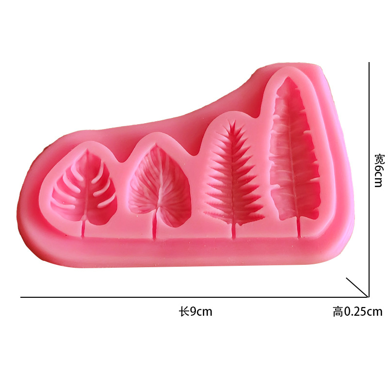 Palm Leaves And Turtle Leaf Si - Kitchen Baking Items recension och pris