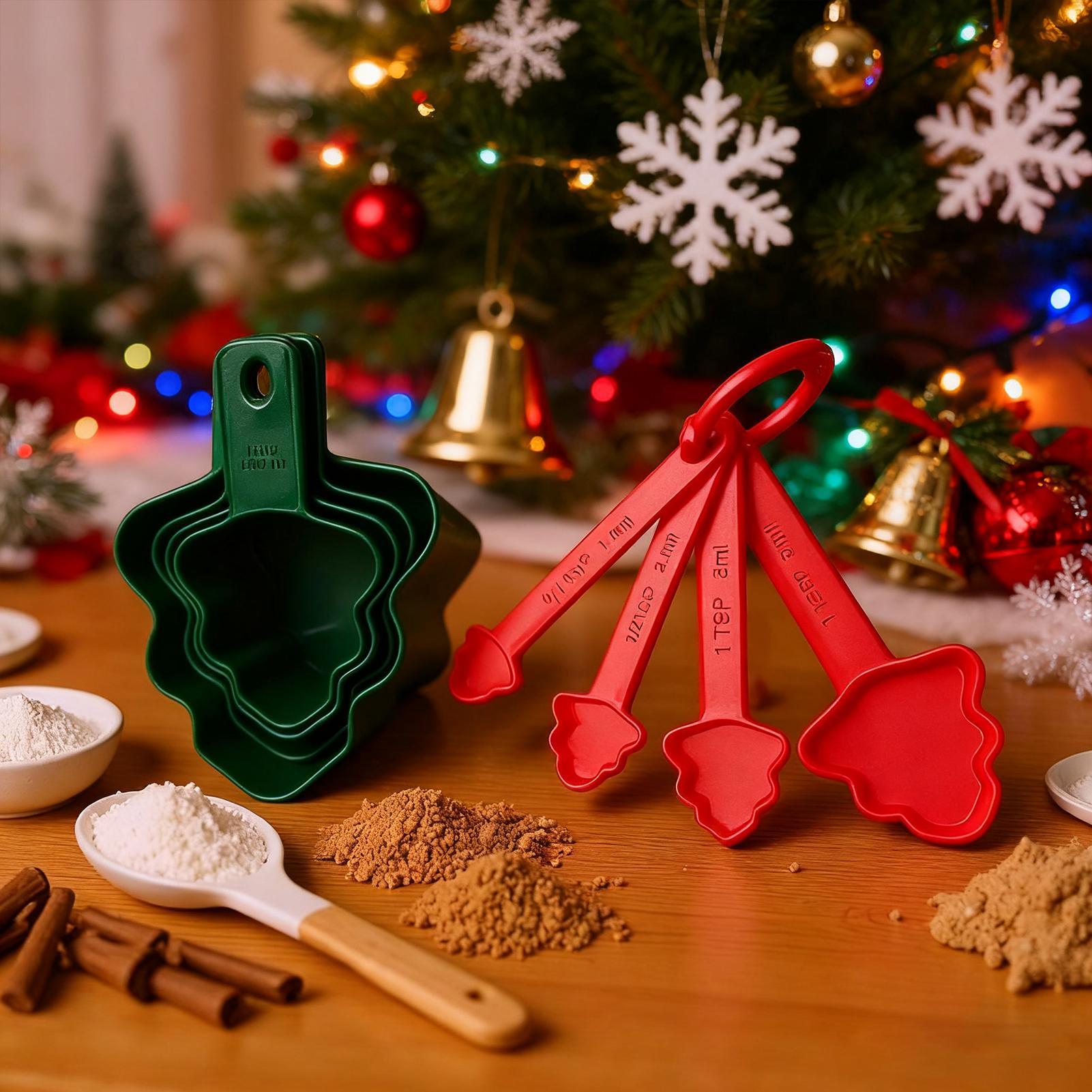Christmas Measuring Cups And S - Kitchen Baking Utensils recension och pris