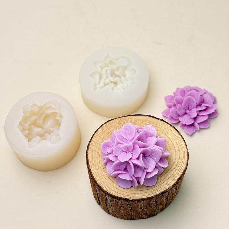 ●Hydrangea Flower Silicone Mol - Kitchen Baking Items recension och pris