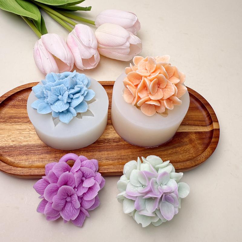 ●Hydrangea Flower Silicone Mol - Kitchen Baking Items recension och pris