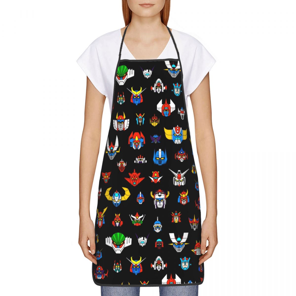 Ufo Robot Logo Funny Apron Men - Kitchen Robot Baking recension och pris