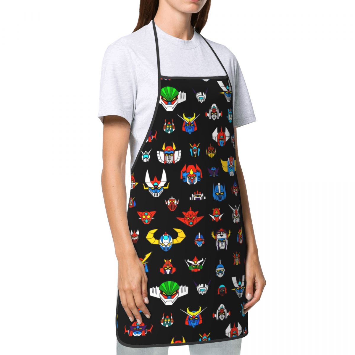 Ufo Robot Logo Funny Apron Men - Kitchen Robot Baking recension och pris