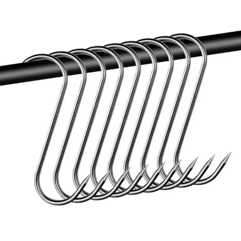 Stainless Steel S Hooks with S - Kitchen Baking Utensils recension och pris