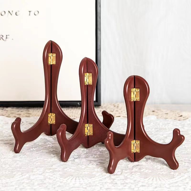 1pc Vintage Wooden Dish Displa - Kitchen Baking Rack recension och pris