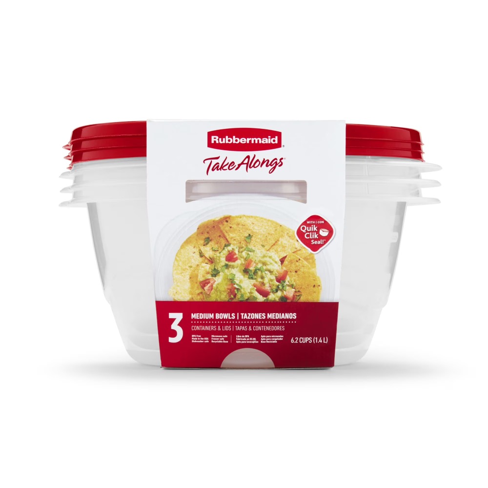 Large Round Food Storage Conta - Baking In Kitchen recension och pris