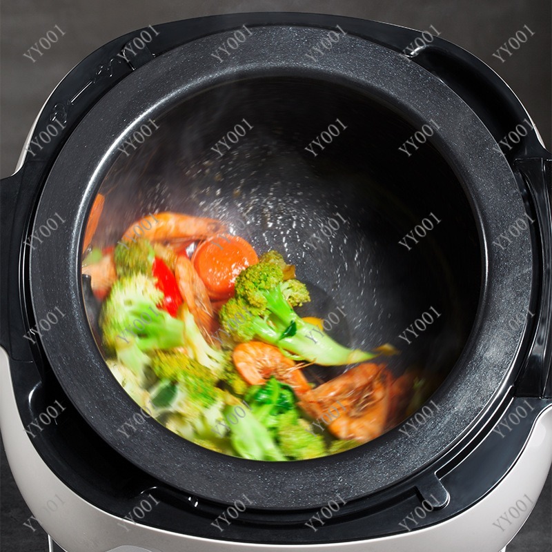 Automatic Rotary Cooking Robot - Kitchen Robot Baking recension och pris