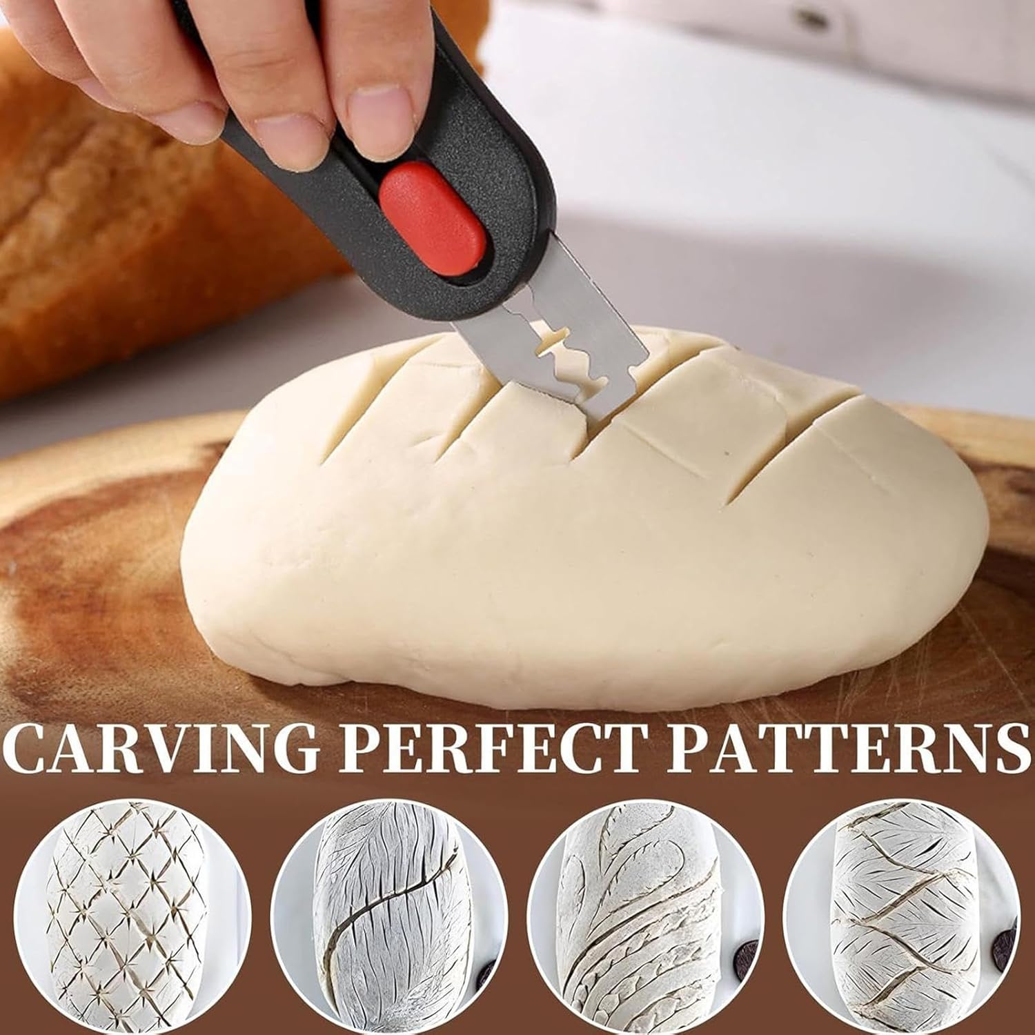 Pull Push Bread Scoring Lame D - Bread Lame Scoring recension och pris