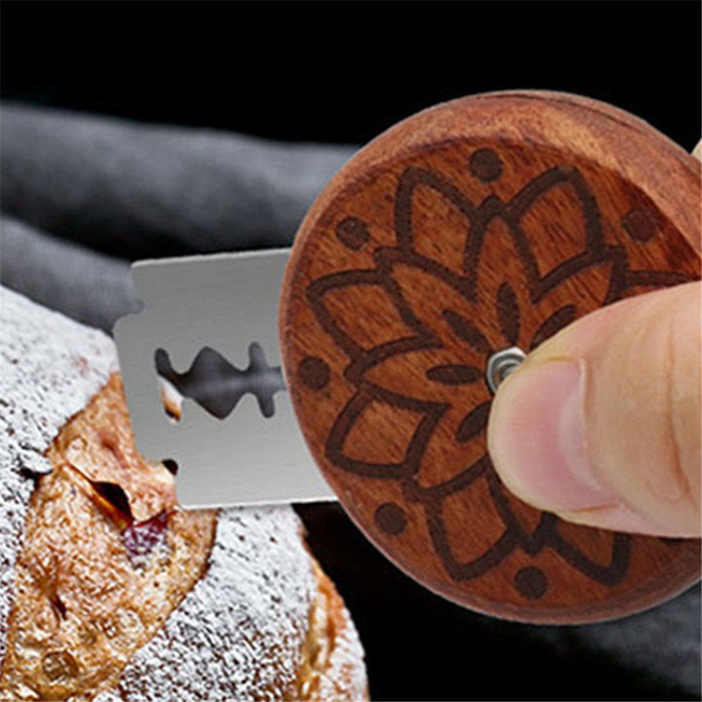 Wood Round Bread Lame Knife wi - Bread Lame Scoring recension och pris