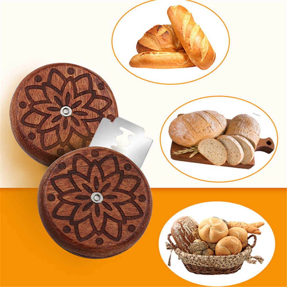 Wood Round Bread Lame Knife wi - Bread Lame Scoring recension och pris