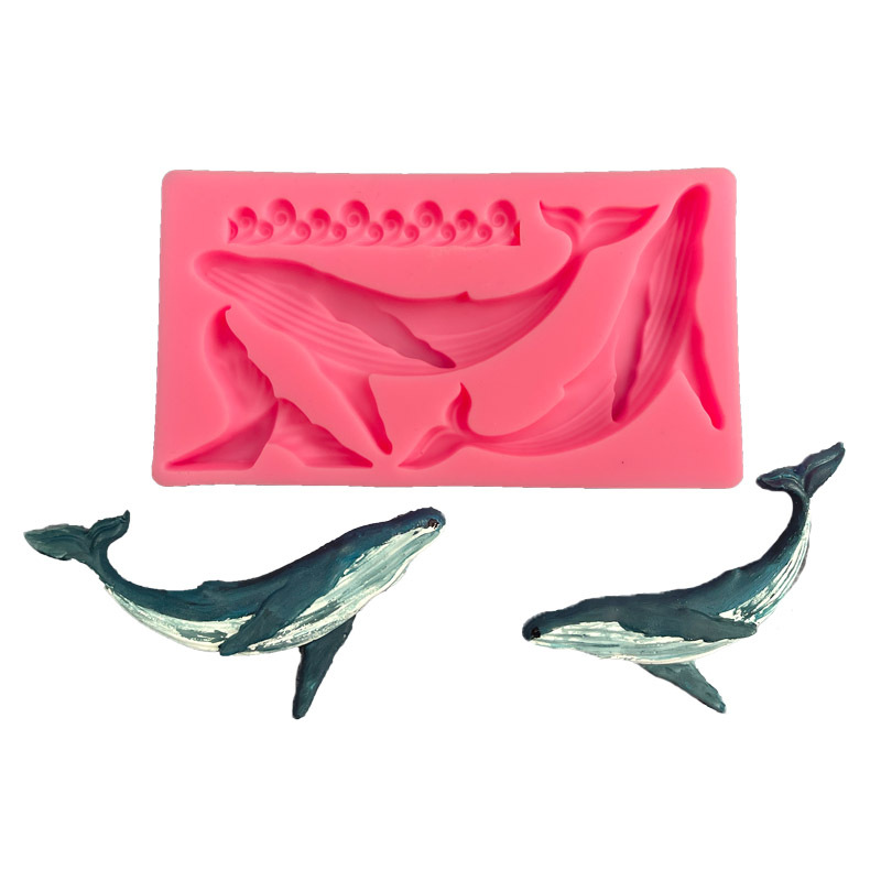 DIY Whale Silicone Mold Ocean  - Kitchen Baking Items recension och pris