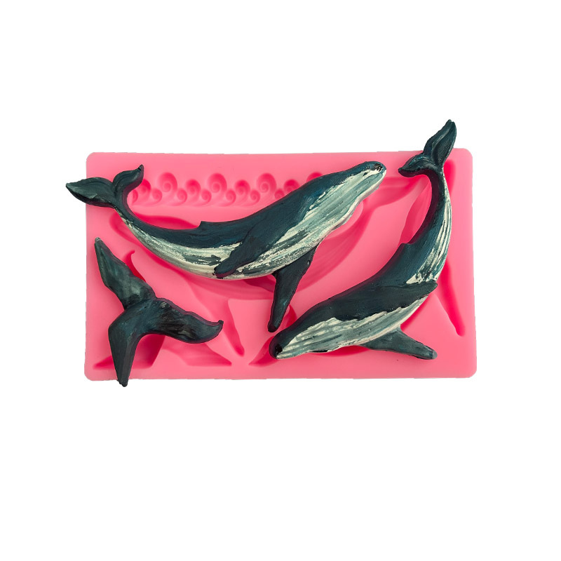 DIY Whale Silicone Mold Ocean  - Kitchen Baking Items recension och pris