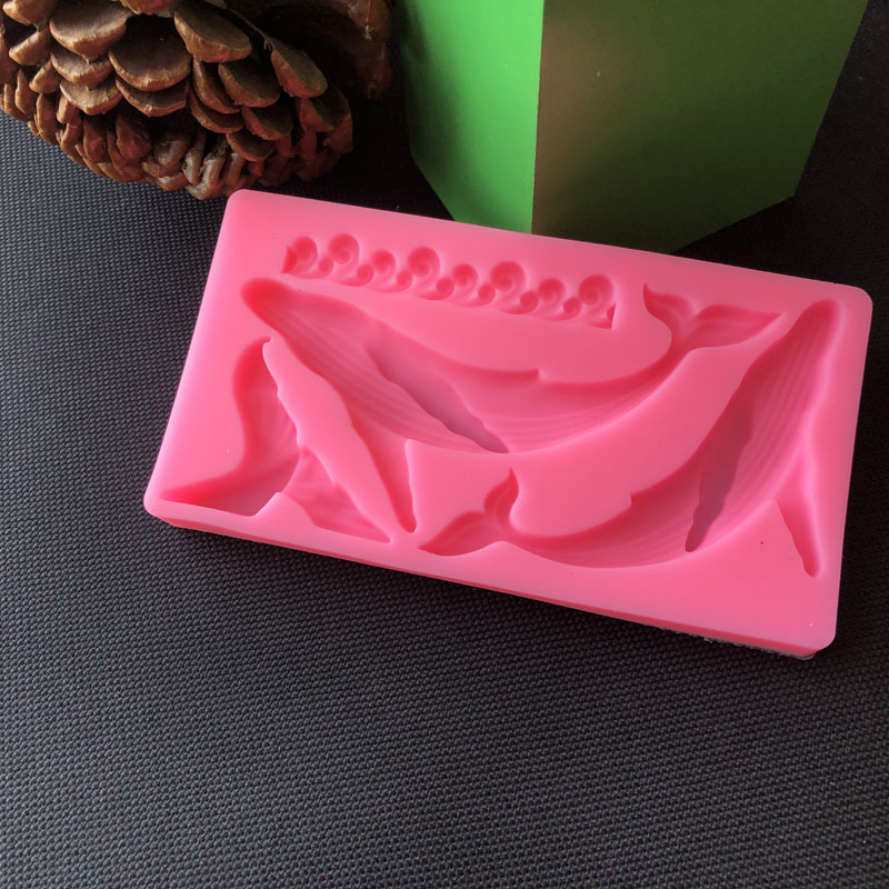 DIY Whale Silicone Mold Ocean  - Kitchen Baking Items recension och pris