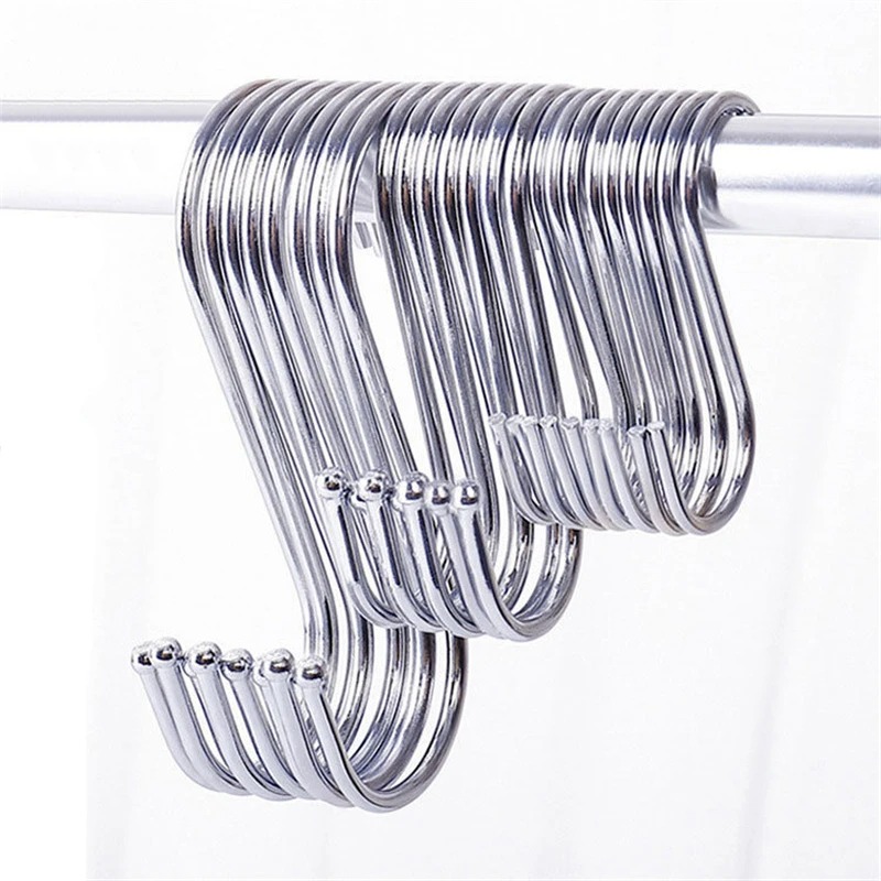 Stainless Steel S Hooks with S - Kitchen Baking Utensils recension och pris