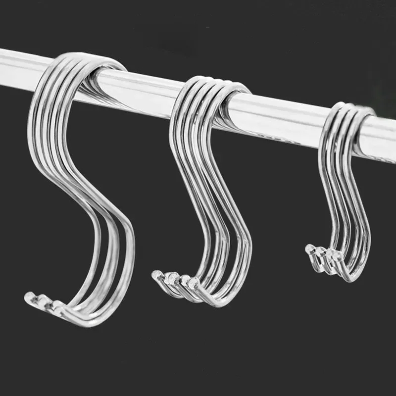 Stainless Steel S Hooks with S - Kitchen Baking Utensils recension och pris
