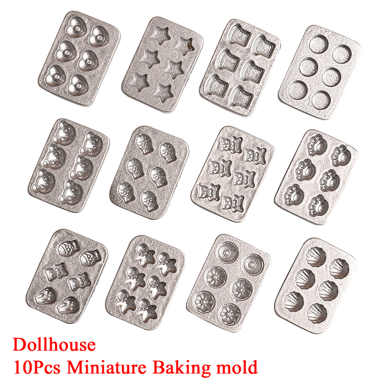 10pcs Doll House Miniature Min - Baking In Kitchen recension och pris