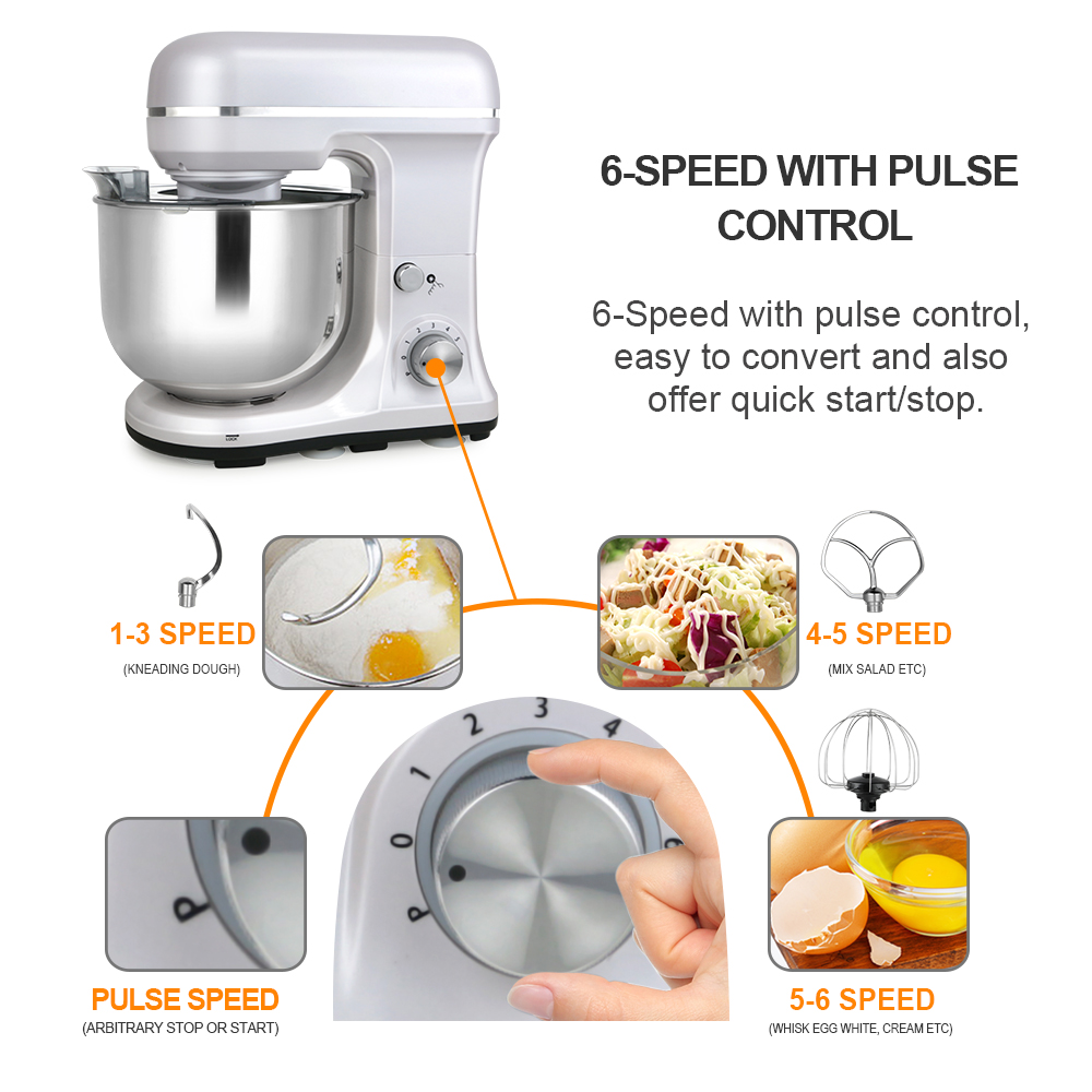 Professional Cake Food Mixer B - Kitchen Robot Baking recension och pris