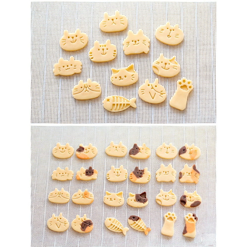 Cute Kitten DIY Stamp Cookie C - Kitchen Baking Items recension och pris