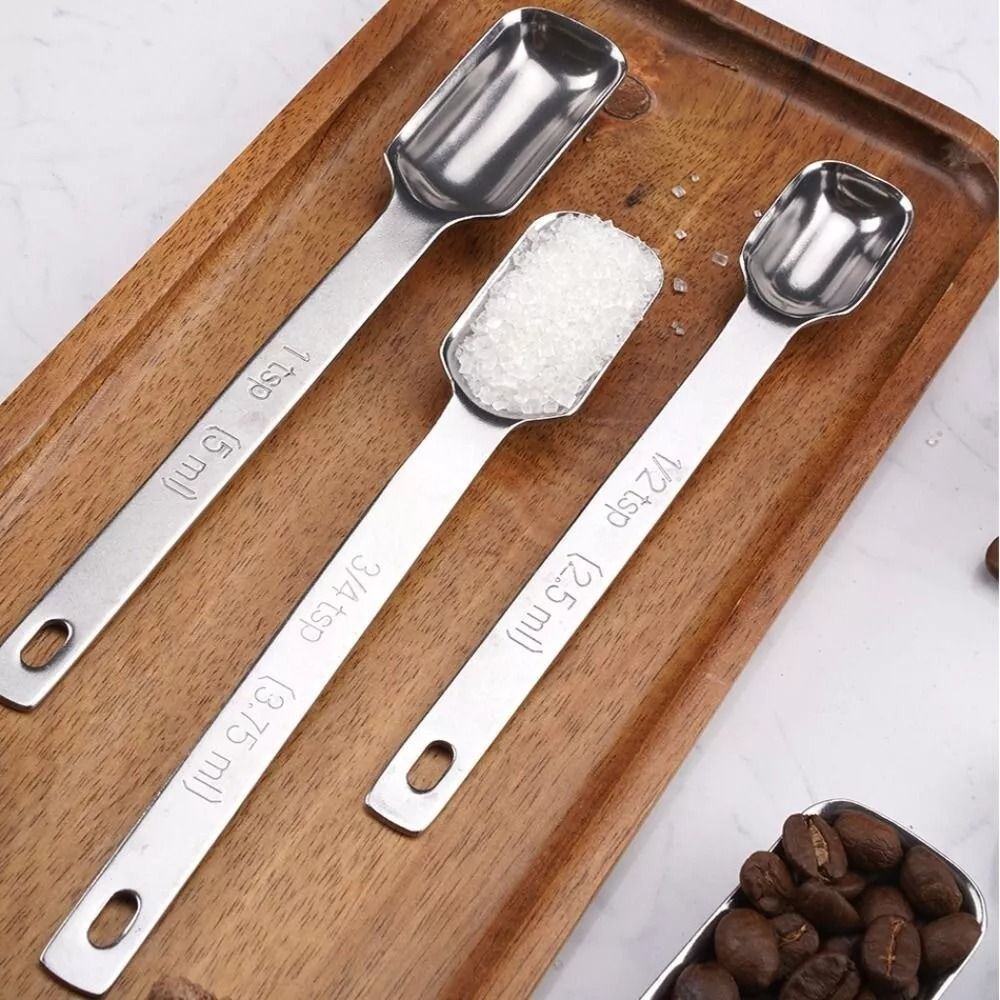 6Pcs Stainless Steel Measuring - Kitchen Baking Utensils recension och pris