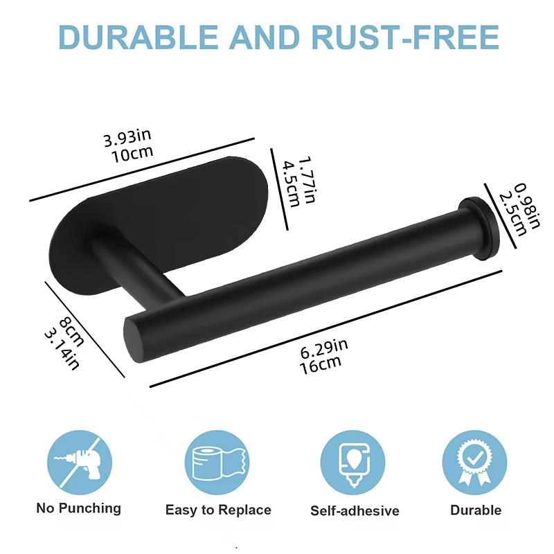 Adhesive Toilet Paper Holder K - Kitchen Baking Paper Holder recension och pris