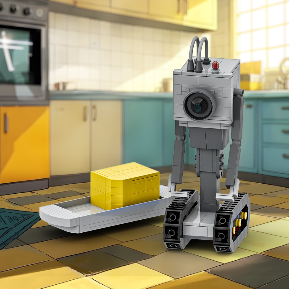 MOC Rick's Butter Robot Model  - Kitchen Robot Baking recension och pris
